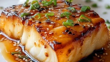 Miso Glazed Cod