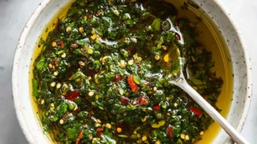 Traditional Chimichurri Sauce