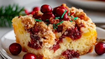 Christmas Dump Cake