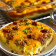 Sausage Egg And Cheese Breakfast Casserole