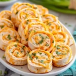 Easy Buffalo Chicken Pinwheels