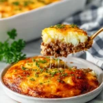 Homemade Ground Beef and Potato Casserole