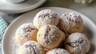 Buttery Keto Russian Tea Cakes