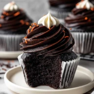 Black Velvet Cupcakes