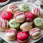 Christmas Macarons