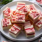 Peppermint Christmas Fudge
