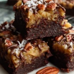 German Chocolate Pecan Brownies