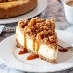 Apple Crisp Cheesecake