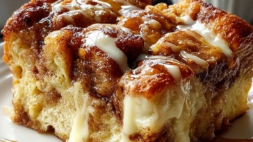 Cinnamon Roll Bread Pudding