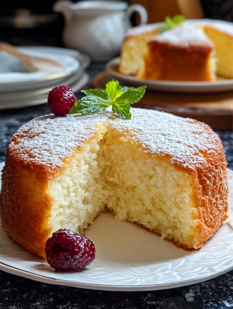 Light & Fluffy Yogurt Cake
