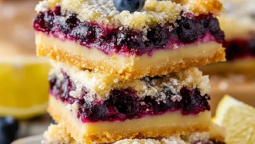 Lemon Blueberry Bars