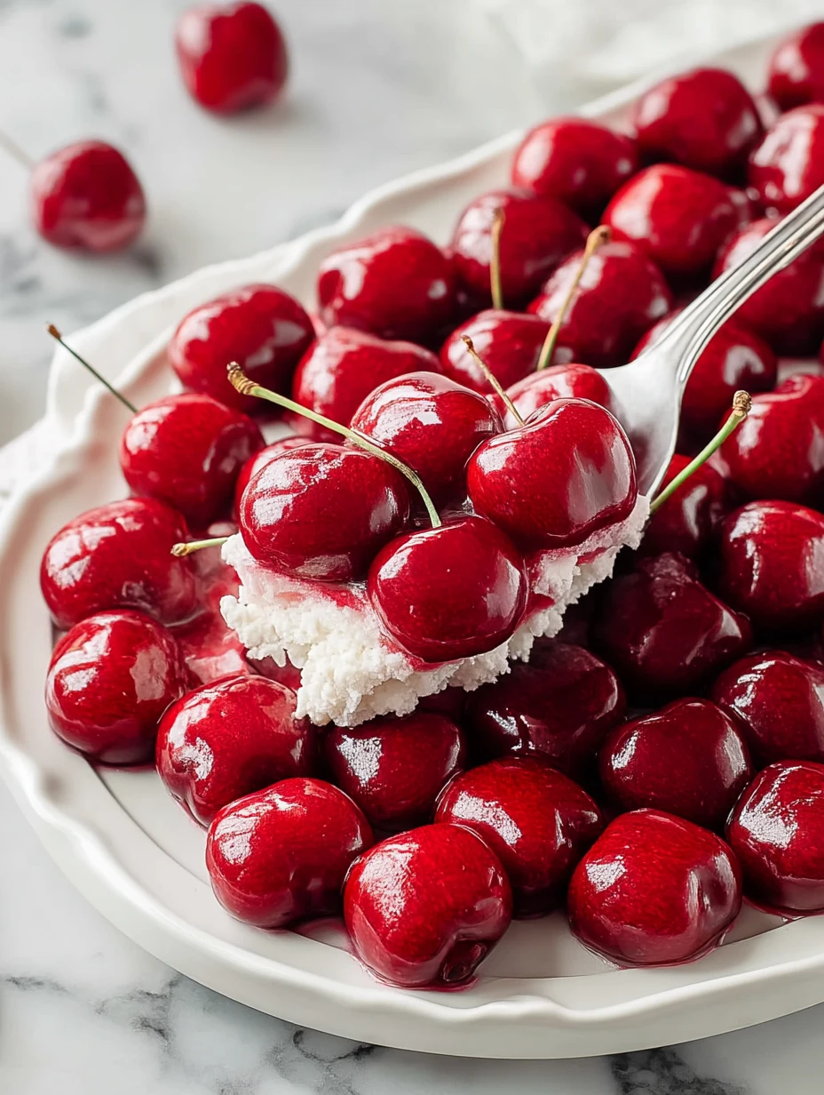 Vintage Cheeries In the Snow