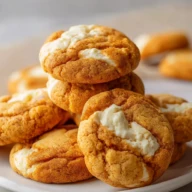 Pumpkin Cheesecake Cookies