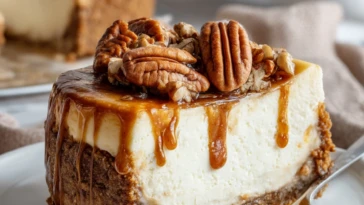Decadent Pecan Pie Cheesecake