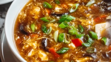 Chinese Style Hot and Sour Soup