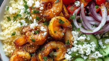 Easy Mediterranean Shrimp Bowls