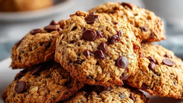 Protein Packed Oatmeal Breakfast Cookies