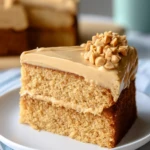 Peanut Butter Cake with Peanut Butter Frosting