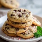 Peppermint Chocolate Chip Cookies