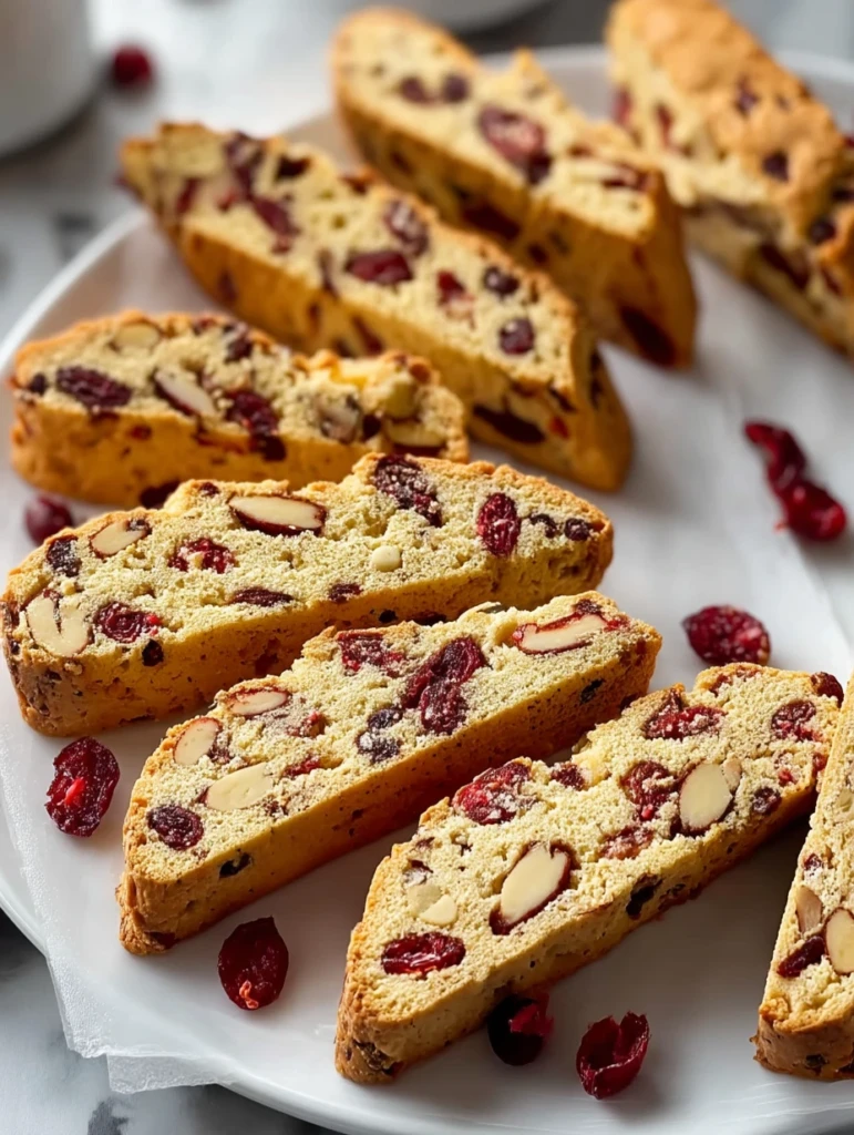 Perfect Cranberry Biscotti
