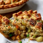 function fillRecipeForm(){ const f=(s,v)=>document.querySelector(s)&&(document.querySelector(s).value=v), p=t=>t.split('\n').map(x=>`${x}`).join(''), n=t=>t.split('\n').map((x,i)=>`${i+1}. ${x}`).join(''), g={ description:`This Vegan Thanksgiving Pot Pie is the ultimate plant-based holiday centerpiece. Imagine a golden, flaky crust filled with creamy vegetables, protein-packed chickpeas, and savory herbs—all crowned with crispy stuffing cubes for the perfect texture contrast. It’s festive, cozy, and fully comforting. Whether you're hosting a vegan feast or looking to impress mixed eaters, this dish delivers rich flavor with wholesome ingredients. Perfect for those searching for easy dinner ideas, healthy vegan mains, or hearty holiday food ideas. It’s also ideal for make-ahead prep, post-holiday leftovers, and warming weeknight meals.`, ingredients:p(`1 vegan pie crust 2 cups stuffing cubes 2 tablespoons vegan butter or olive oil 1 cup chopped yellow onion 1 cup chopped celery 1 cup chopped carrots 1 cup frozen peas 2 cloves garlic, minced 3 tablespoons all-purpose flour 1 ½ cups plant-based milk 1 ½ cups cooked chickpeas or vegan chicken 1 tablespoon chopped fresh sage 1 tablespoon chopped fresh thyme 2 tablespoons chopped fresh parsley 1 teaspoon salt ½ teaspoon black pepper`), instructions:n(`Roll out vegan pie crust into a pie dish and chill. Heat butter or oil in a skillet; sauté onion, celery, and carrots until soft. Add garlic and cook until fragrant. Stir in flour to form a roux. Slowly whisk in plant milk to make a creamy sauce. Add peas, chickpeas or vegan chicken, herbs, salt, and pepper. Simmer until thickened. Pour the mixture into the prepared crust. Toss stuffing cubes in melted vegan butter or oil and spread over the top. Bake at 375°F (190°C) for 35–40 minutes until golden. Let cool 10 minutes before slicing and serving.`), notes:p(`Chill your pie crust while prepping the filling to help it bake crisp and not soggy. Use day-old bread cubes for best stuffing texture—fresh bread can get too soft.`) }; for(const k in g){ const ed=window.tinyMCE?.get(`tasty-recipes-recipe-${k}`); ed&&ed.setContent(g[k]); } ["prep_time","cook_time","total_time","yield","category","method","cuisine","keywords","diet", "serving_size","calories","sugar","sodium","fat","saturated_fat","unsaturated_fat","trans_fat", "cholesterol","carbohydrates","fiber","protein" ].forEach(k=>f(`[name="${k}"]`,{ prep_time:"20 minutes", cook_time:"40 minutes", total_time:"60 minutes", yield:"6 servings", category:"Dinner", method:"Baked", cuisine:"American", keywords:"holiday dinner, vegan pot pie, easy recipe, thanksgiving dinner, fall food, comfort food", diet:"Vegan", serving_size:"1 slice", calories:"390", sugar:"5g", sodium:"620mg", fat:"18g", saturated_fat:"3g", unsaturated_fat:"14g", trans_fat:"0g", cholesterol:"0mg", carbohydrates:"48g", fiber:"7g", protein:"11g" }[k])); } fillRecipeForm();