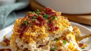 Easy Crack Chicken Casserole