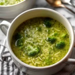 Homemade Italian Broccoli Soup