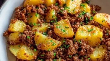Easy Ground Beef Potato