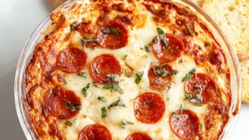 Savory 5- Ingredient Pizza Dip