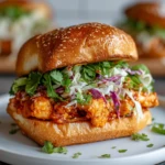 Spicy Bang Bang Chicken Sandwich