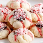 Peppermint Kiss Cookies