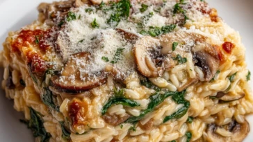 Creamy Mushroom Risotto