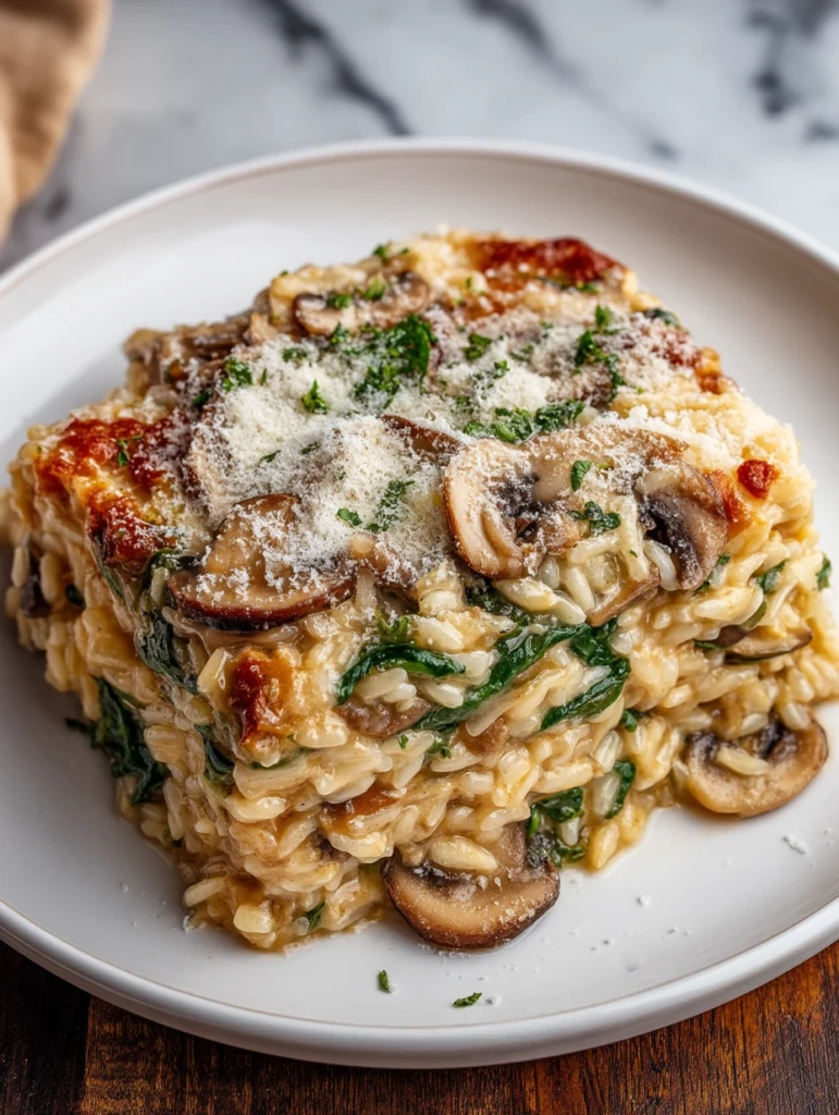 Creamy Mushroom Risotto