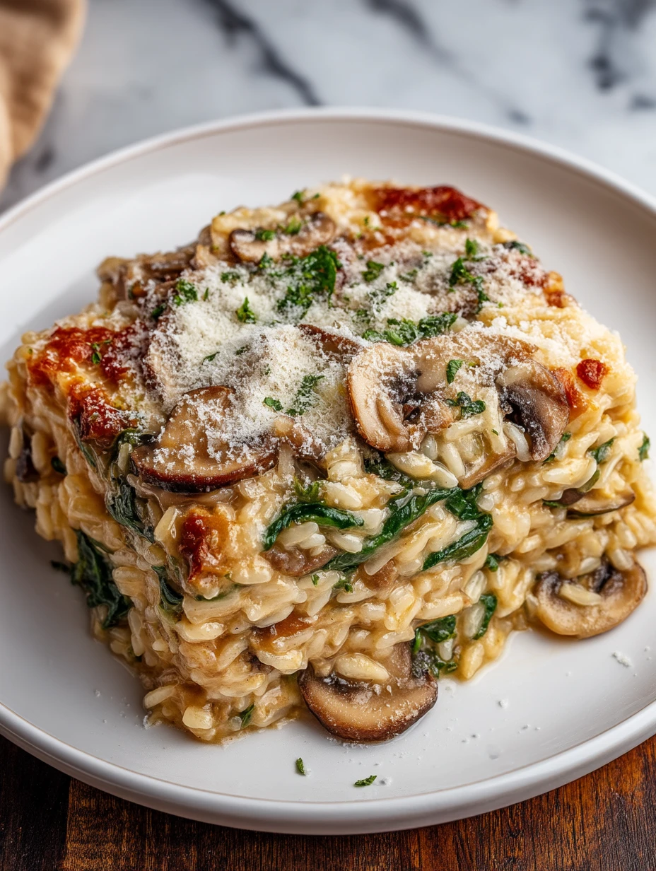 Creamy Mushroom Risotto