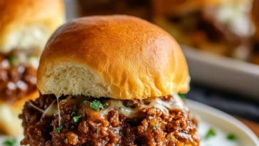 French Onion Beef Sloppy Joes