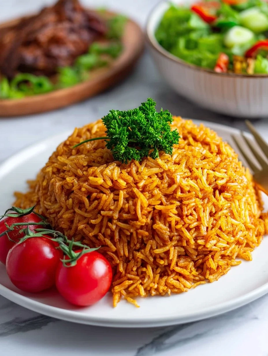 Authentic West African Jollof Rice