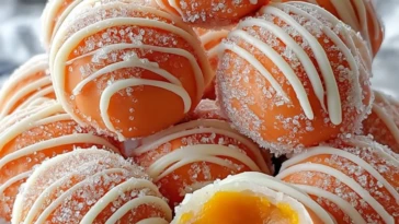Orange Creamsicle Truffles