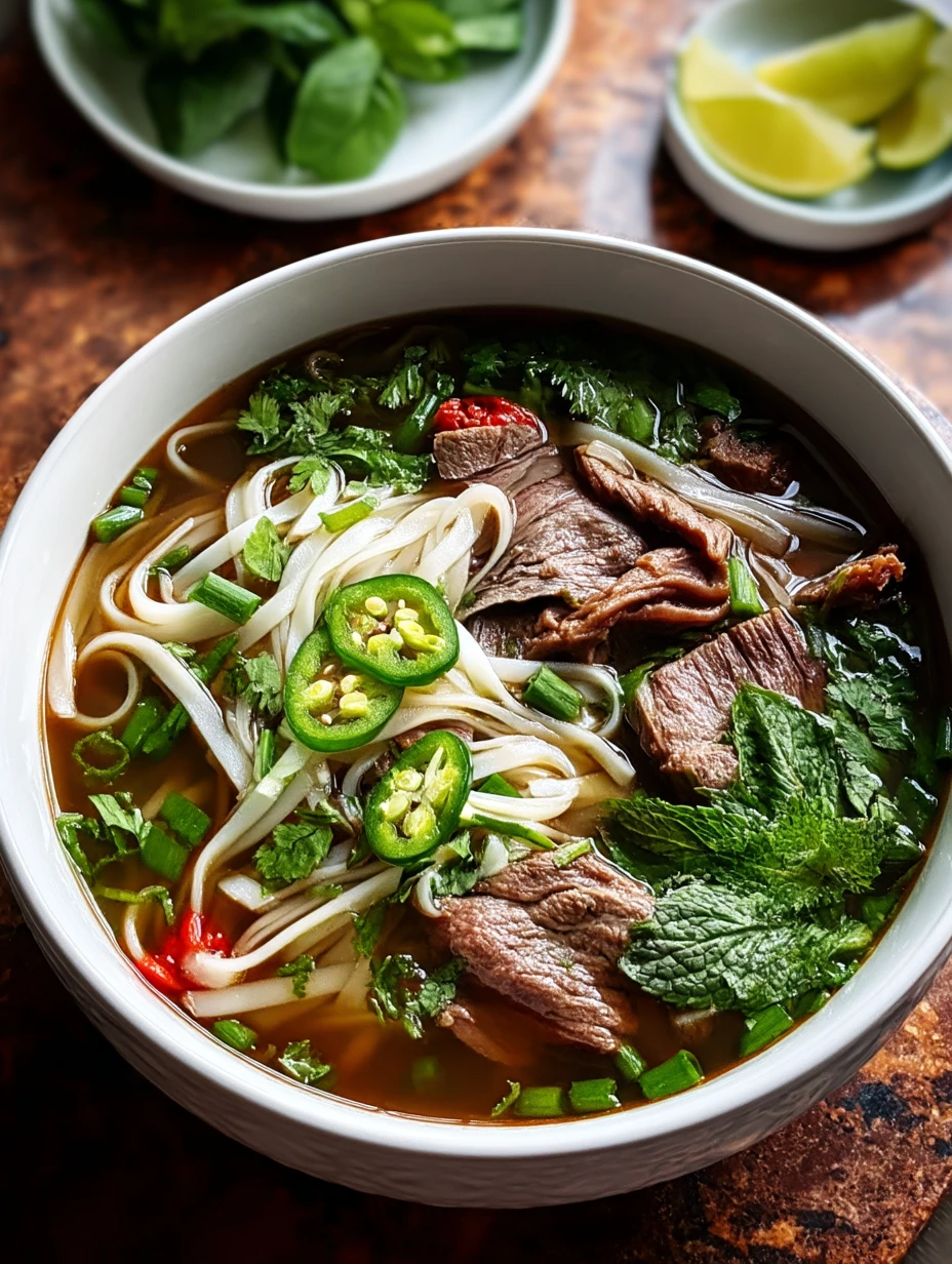 Vietnamese Beef Pho