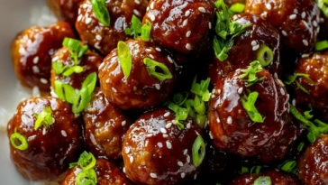 Slow Cooker Teriyaki Meatballs