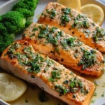Easy Garlic Butter Baked Salmon