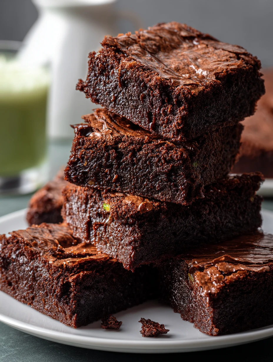Chocolate Zucchini Brownies