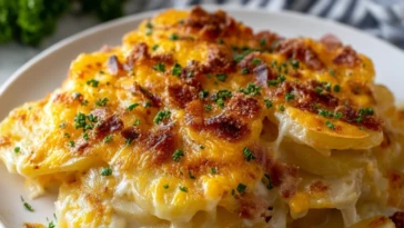 Cheesy Potatoes Au Gratin