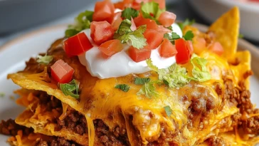 Doritos Taco Casserole With Ground Beef