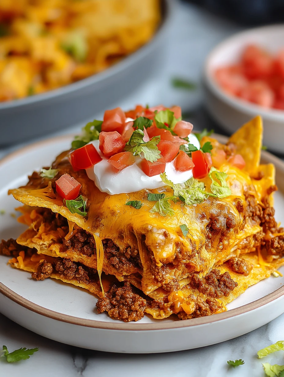 Doritos Taco Casserole With Ground Beef