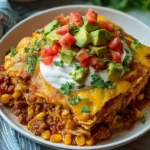 Cozy Pioneer Woman Taco Casserole
