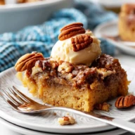Easy Pecan Pie Dump Cake