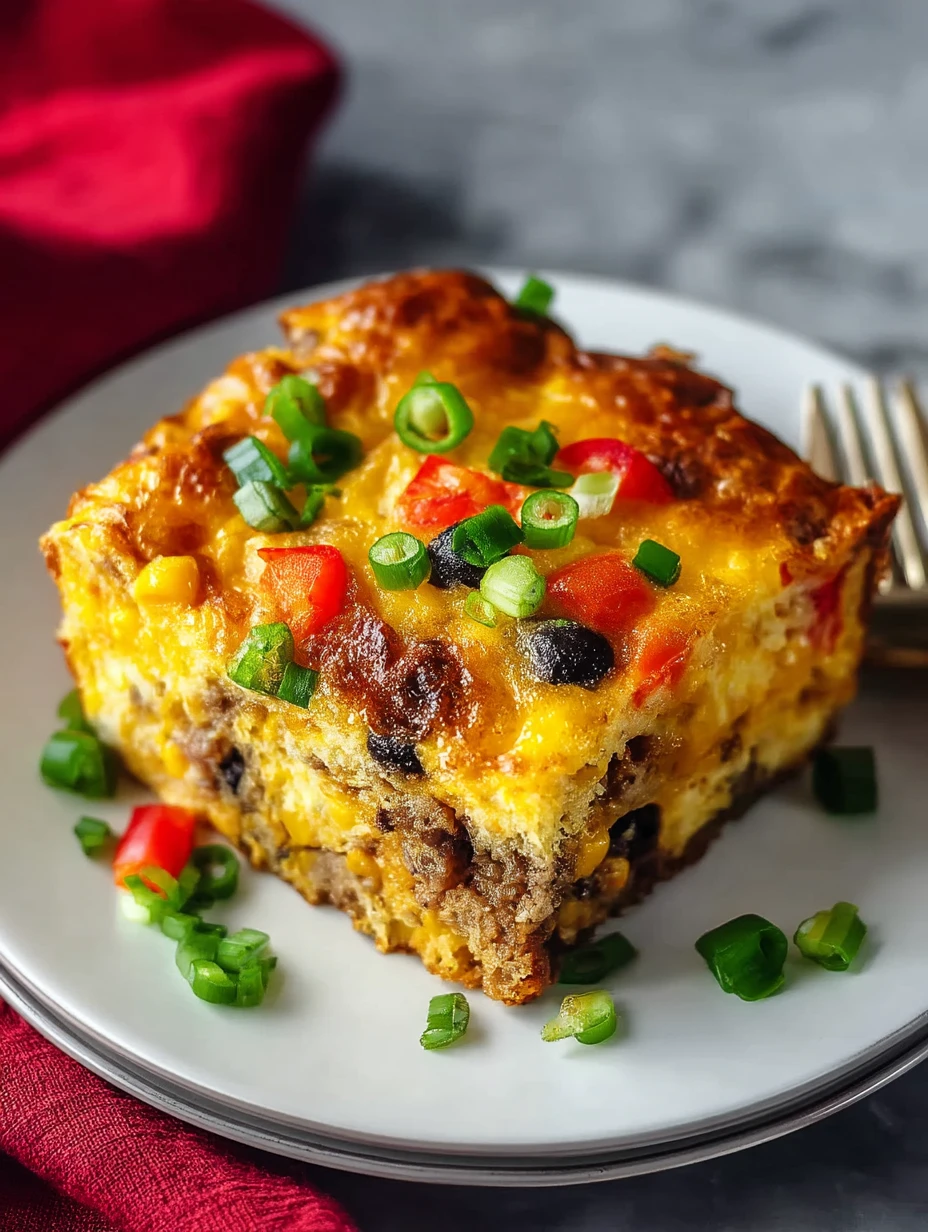 Homemade Southwest Breakfast Casserole