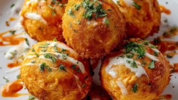 Easy Buffalo Chicken Bombs