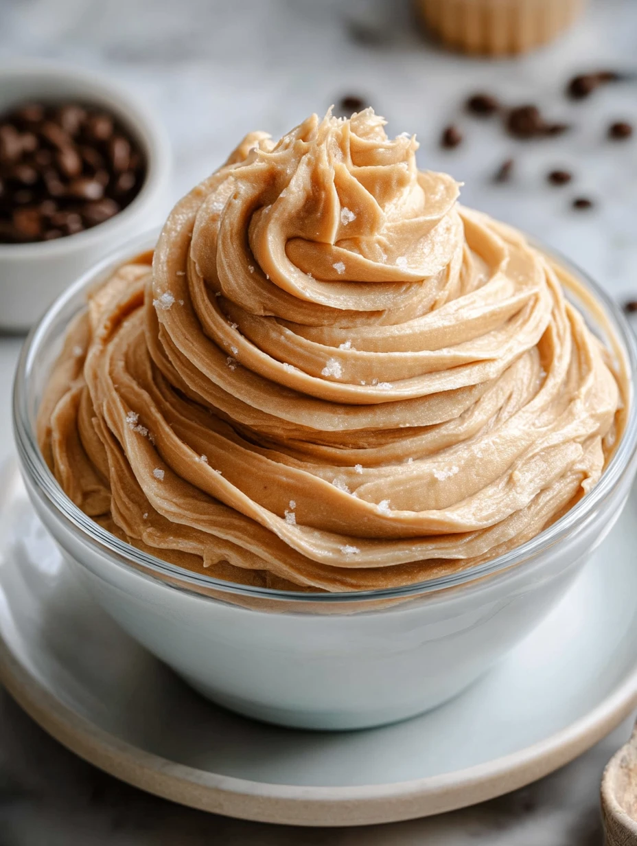 Salted Caramel Buttercream Frosting