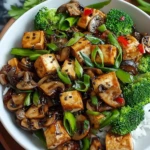 Mushroom and Tofu Stir-Fry